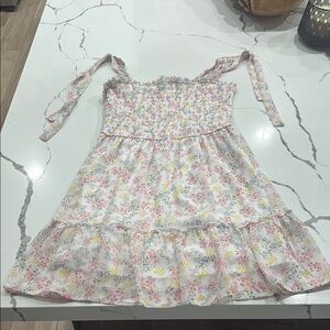 Altar'd State Floral Mini Dress with Adjustable Straps